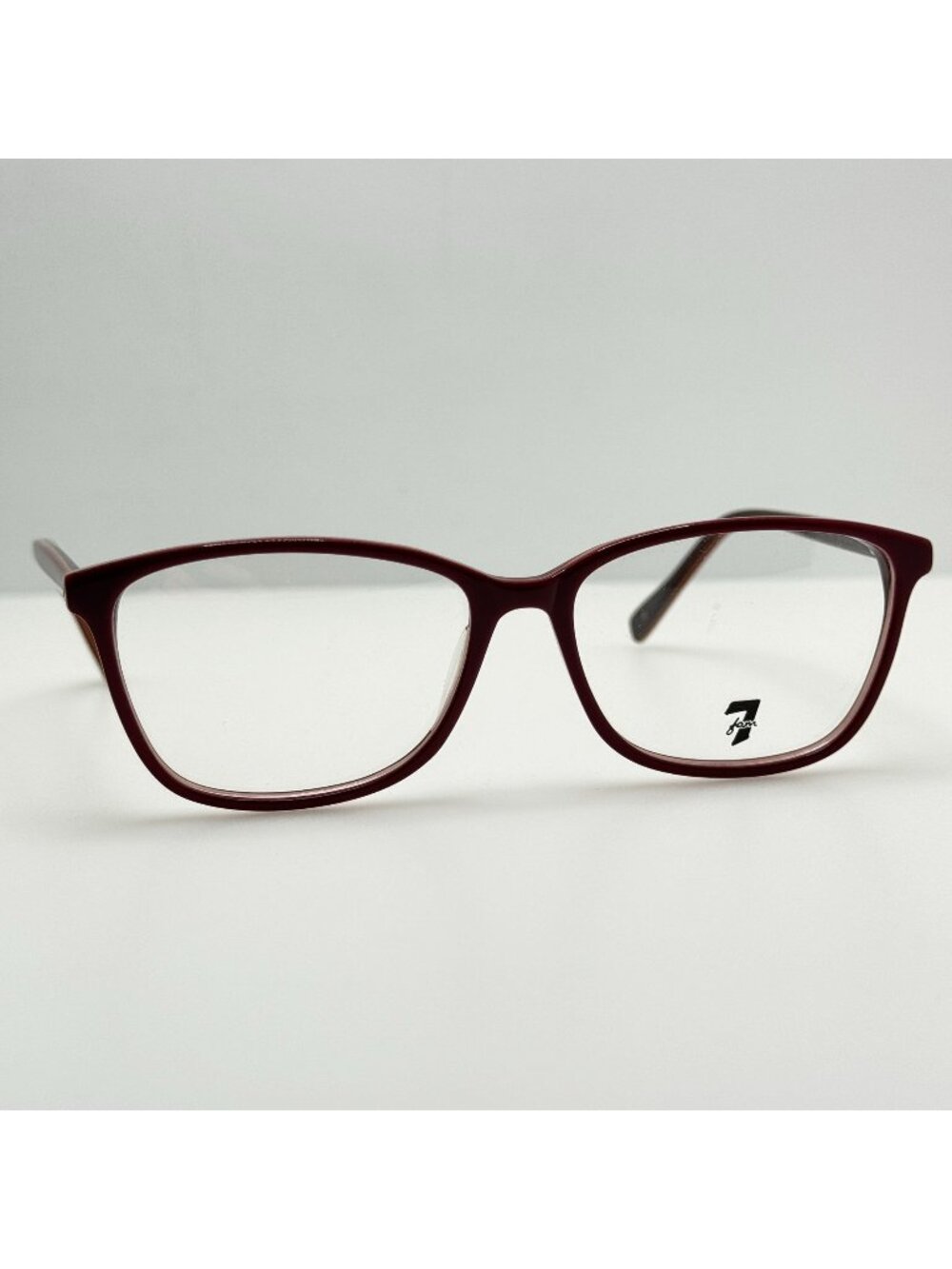 7 For All Mankind Laurel Red Eyeglasses Eye Glasses Frames 54.5-15-145